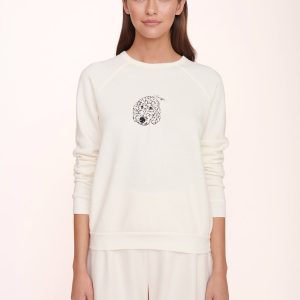 CUSTOM STAUD x C.BONZ SWEATSHIRT | CREAM