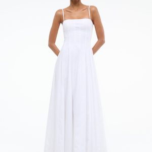 WYLIE MAXI DRESS | WHITE