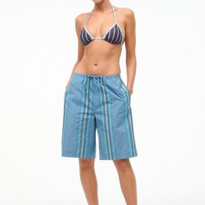 LIDO TRIANGLE BIKINI TOP | REDONDO STRIPE