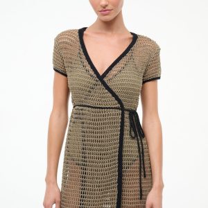 SPRITZ COVERUP DRESS | THYME BLACK