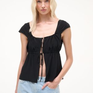 POMONA TOP | BLACK
