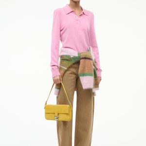 GEMMA CASHMERE SWEATER | PAPAYA