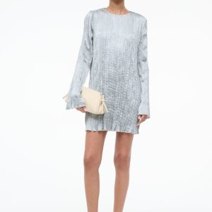 KONA DRESS | SILVER SAGE PLISSE