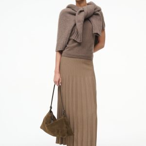 LENA SKIRT | TAUPE