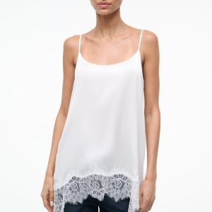 CHLOE SILK CAMI | IVORY