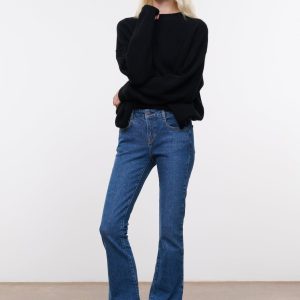 KYLE STRETCH FLARE JEAN | STONE BLUE