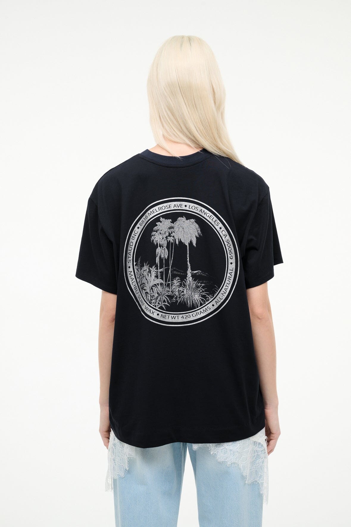 NEWPORT OVERSIZED TEE | GOOD VIBES - Image 2