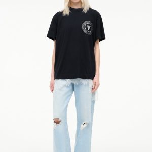 NEWPORT OVERSIZED TEE | GOOD VIBES