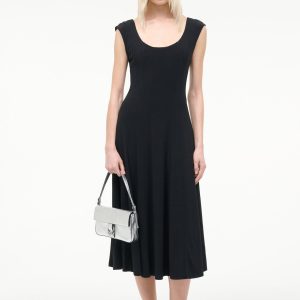 CHARLOTTE JERSEY DRESS | BLACK