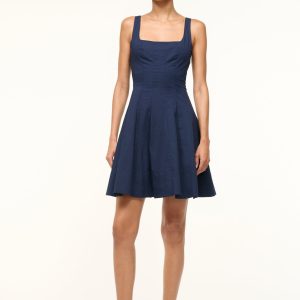 MINI WELLS DRESS | NAVY