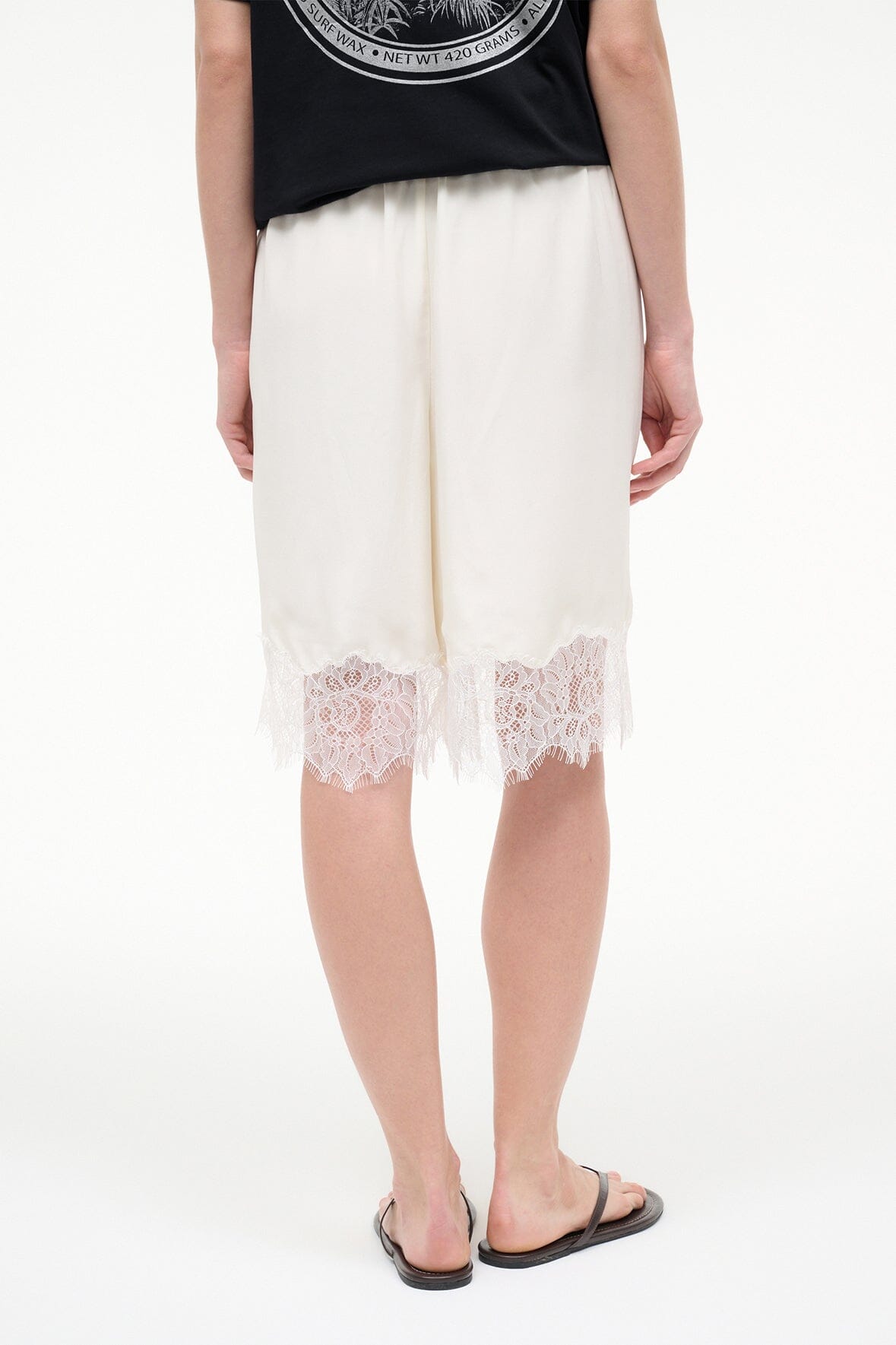 VERANO SILK SHORT | WHITE - Image 4