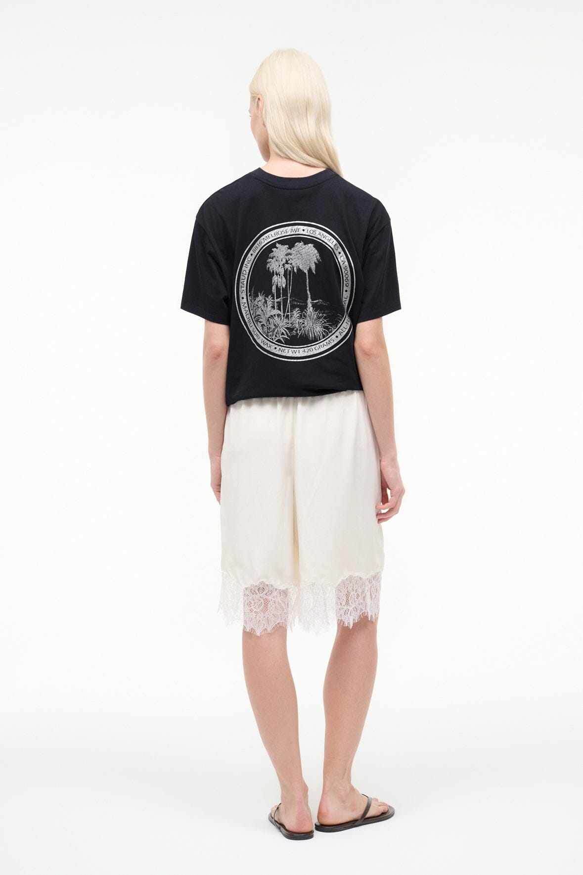 VERANO SILK SHORT | WHITE - Image 3
