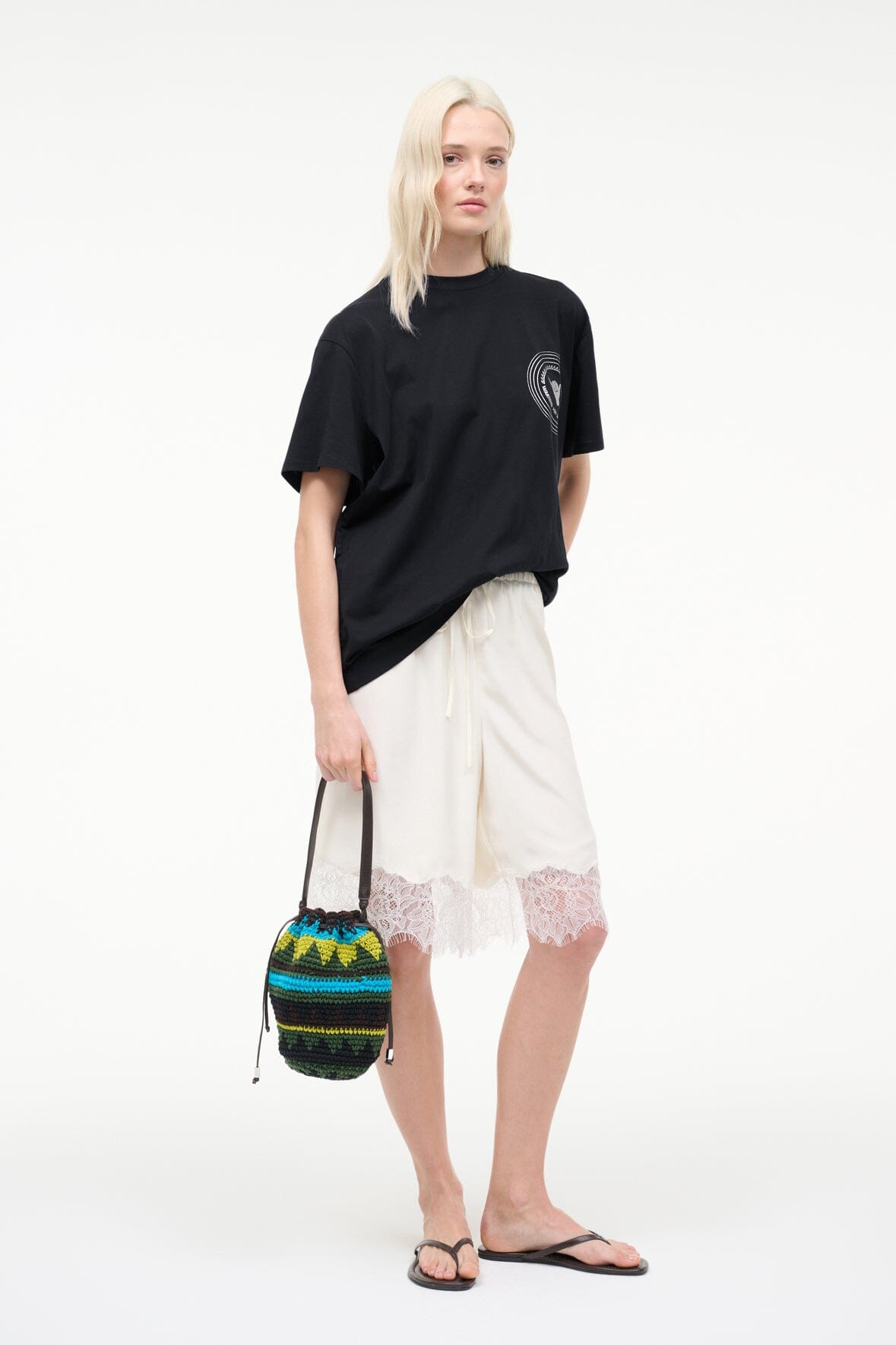 VERANO SILK SHORT | WHITE - Image 5