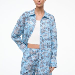 SANDBAR TOP SKY TOILE | SKY TOILE