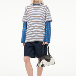 WILLIAM TEE | MOJAVE STRIPE ECHO STRIPE