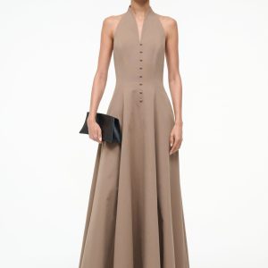 STELLA DRESS | TAUPE