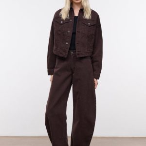 GLEN DENIM JACKET | EARTH