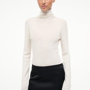 TONI SUPERFINE CASHMERE SWEATER | IVORY