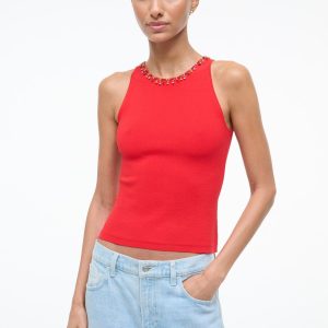 REINA TOP | RED ROSE