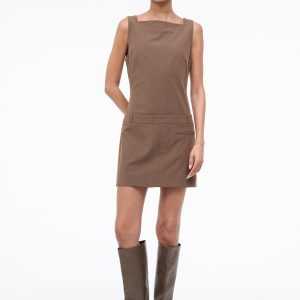 SKYLA DRESS | NUTMEG