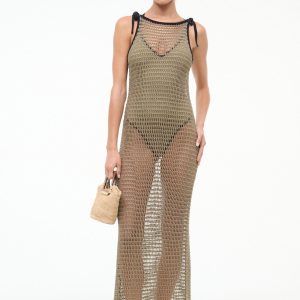VINTA COVERUP DRESS | THYME BLACK