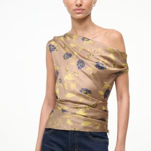 PHARE SILK TOP | VINTAGE FLORAL
