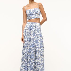PROCIDA SKIRT | BLUE TOILE