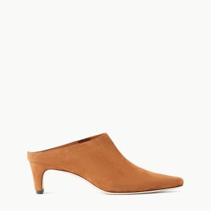 WALLY MULE | TAN SUEDE