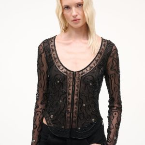 MILA TOP | BLACK STARFISH