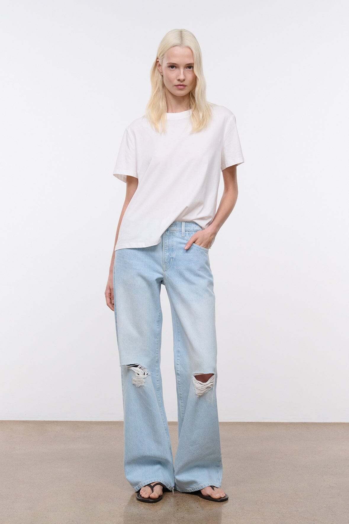 GUS DISTRESSED RELAXED JEAN | SALT WASH - Image 5