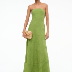CASSIE DRESS | GARDEN GREEN