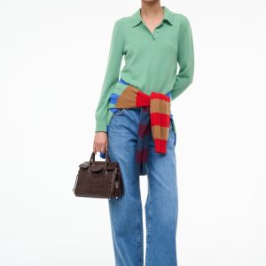 GEMMA CASHMERE SWEATER | LEAF
