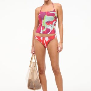 LAIRD TANKINI TOP | RED ZONE