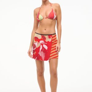 SANDS MESH SKIRT | RED ZONE