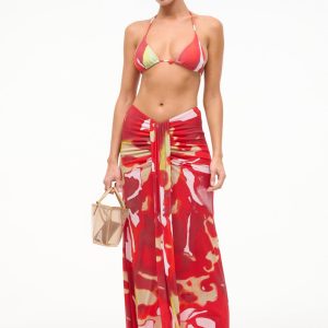 LIDO TRIANGLE BIKINI TOP | RED ZONE