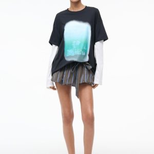 LAGUNA SKIRT | HUNTINGTON STRIPE