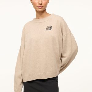 CUSTOM STAUD x C.BONZ SERRANO CASHMERE SWEATER | STONE
