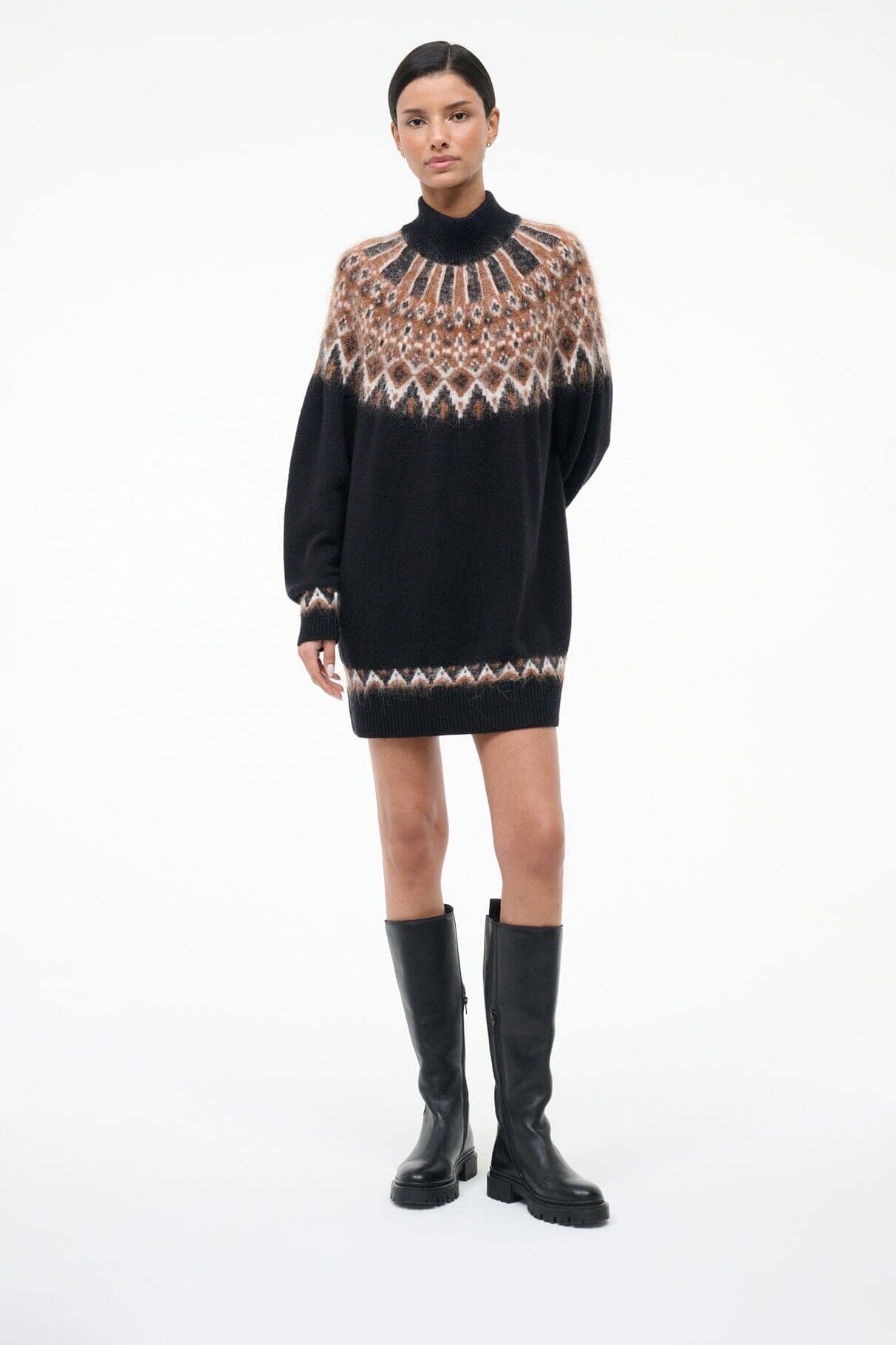 HENRY KNEE BOOT | BLACK - Image 2