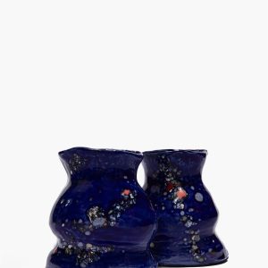 CERAMIC VASE BOOKENDS | POLKA DOT