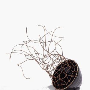 ORGANIC WOVEN CONE | CERAMIC TWINE