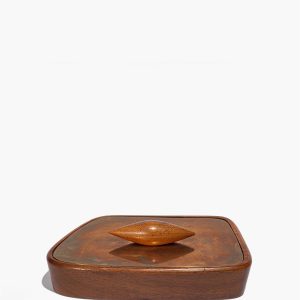 VINTAGE TRINKET BOX | BROWN