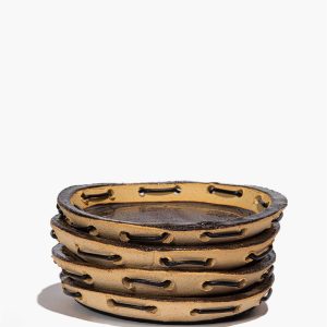 COASTER SET | CERAMIC LEATHER