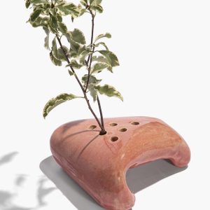 CERAMIC IKEBANA | PINK GLAZE
