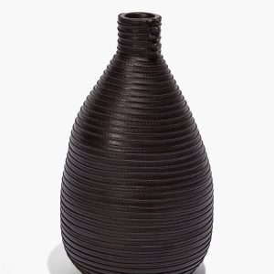STRATUM WRAPPED VASE | ESPRESSO