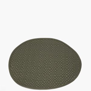 GENTRY LEATHER PLACEMAT | MOSS