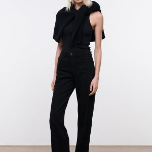 LEO HIGH RISE JEAN | BLACK