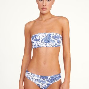 MALA BIKINI TOP | BLUE TOILE