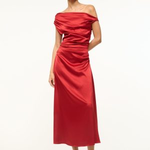 PHARE SILK DRESS | ROUGE