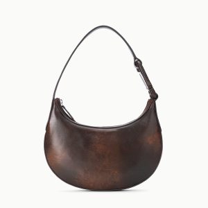 ALDEN SHOULDER BAG | ESPRESSO DISTRESSED