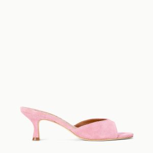 BRIGITTE SUEDE MULE | ORCHID